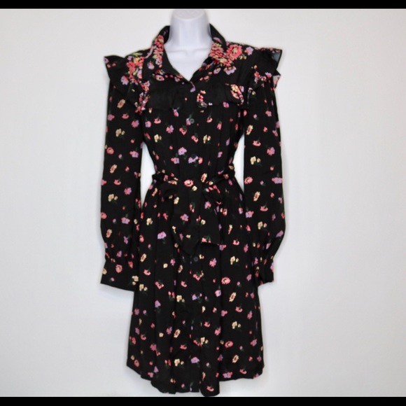 💐HostPick💐Jill Stuart Printed Ruffled Shirtdress - Picture 6 of 6